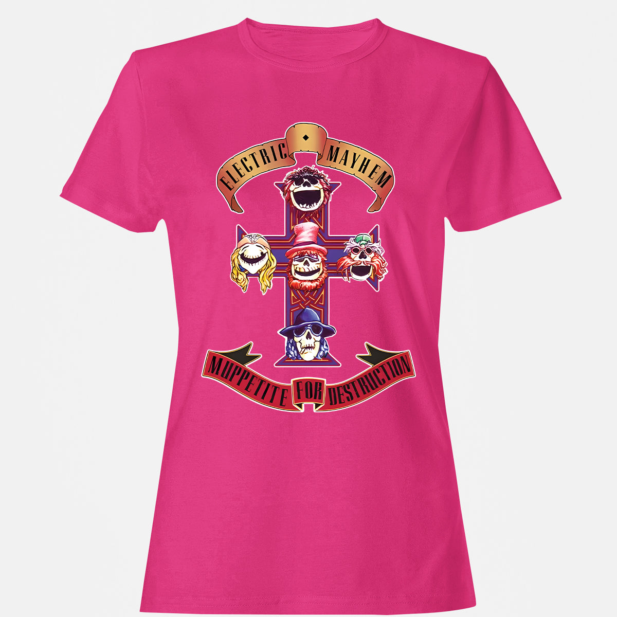 Women's T-Shirt - 1FM9DDXJ - Heliconia - 6