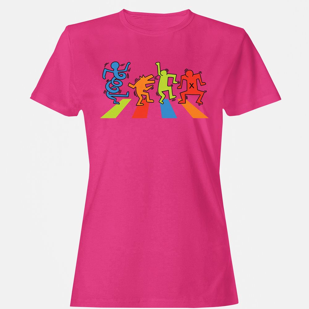 Women's T-Shirt - MPP9NQMQ - Heliconia - 6