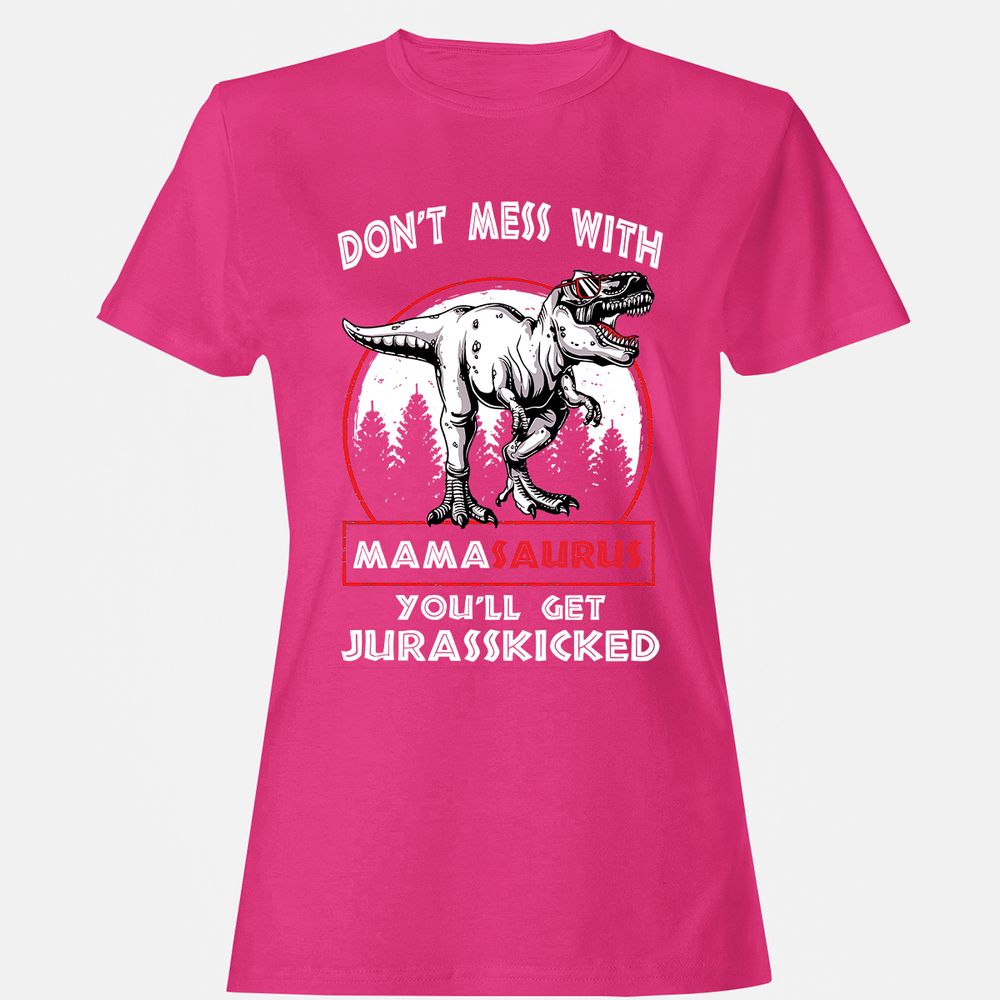 Women's T-Shirt - A8JQCE7Q - Heliconia - 6