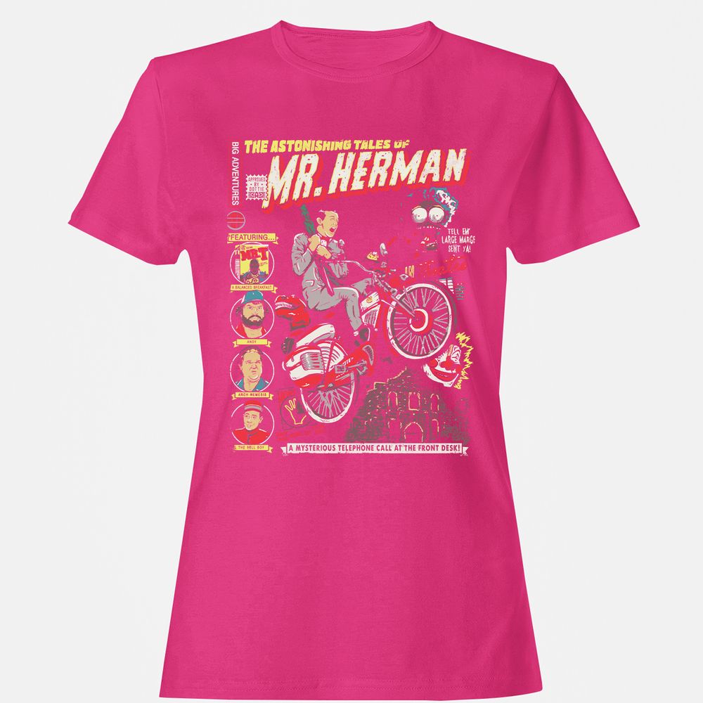 Women's T-Shirt - N7MXP5Z6 - Heliconia - 6