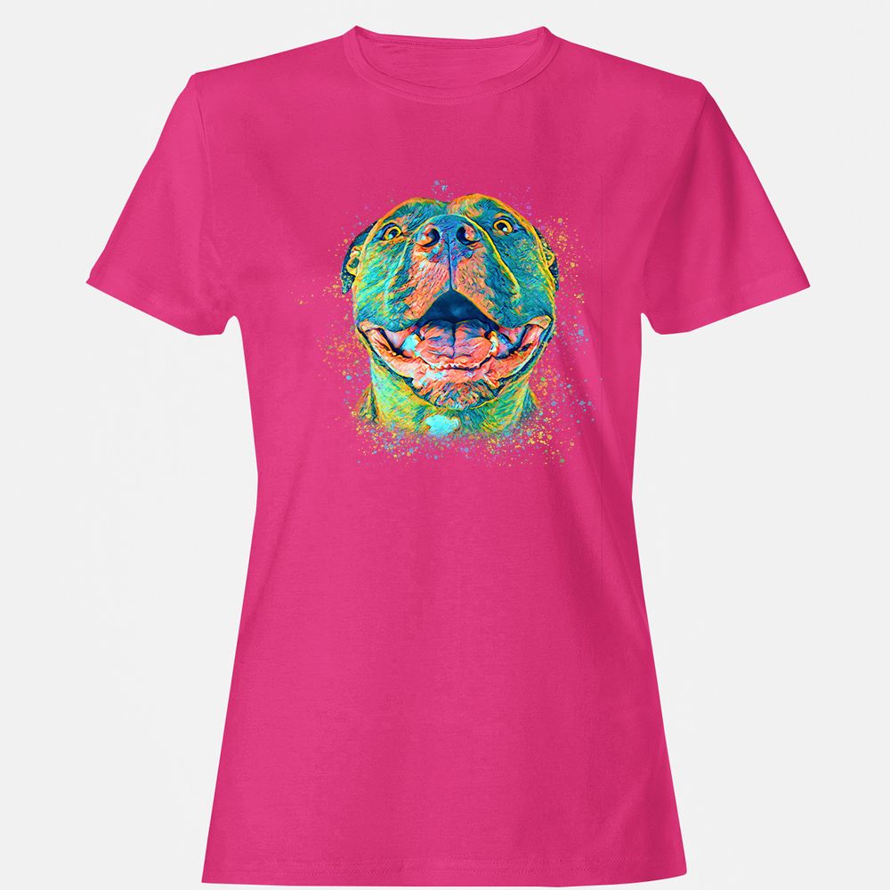 Women's T-Shirt - U8J61T6X - Heliconia - 6