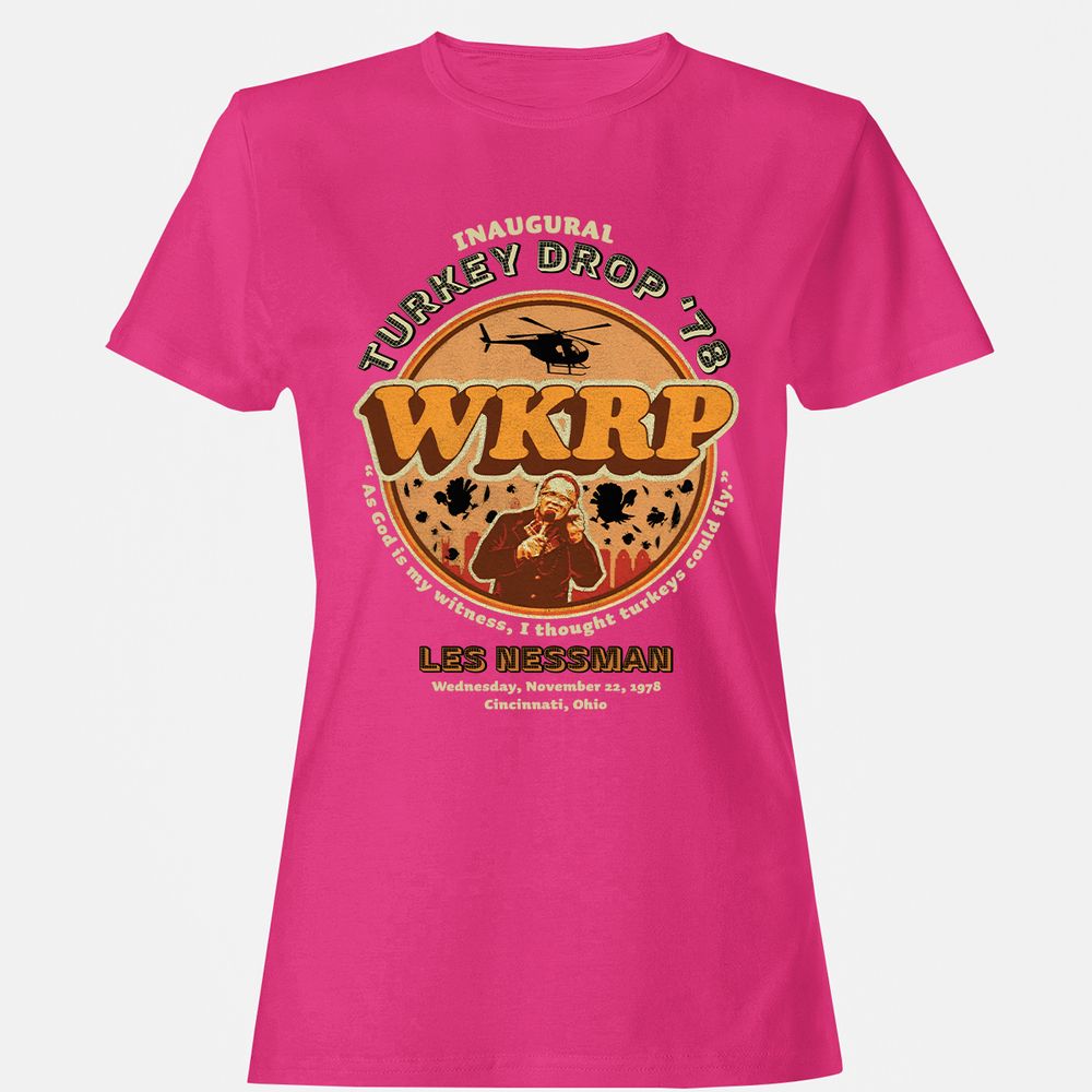 Women's T-Shirt - QVJN4JY5 - Heliconia - 6