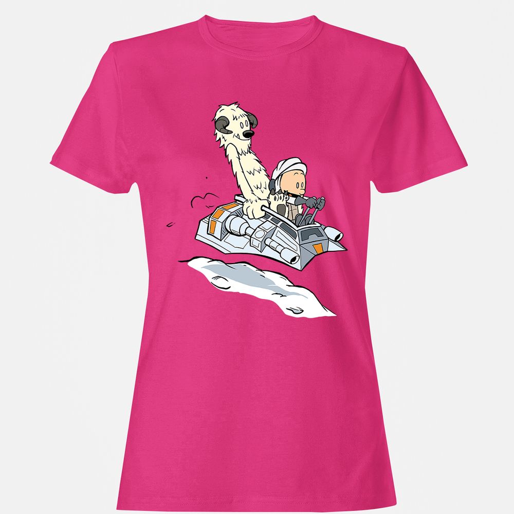 Women's T-Shirt - XGZ7QVV4 - Heliconia - 6