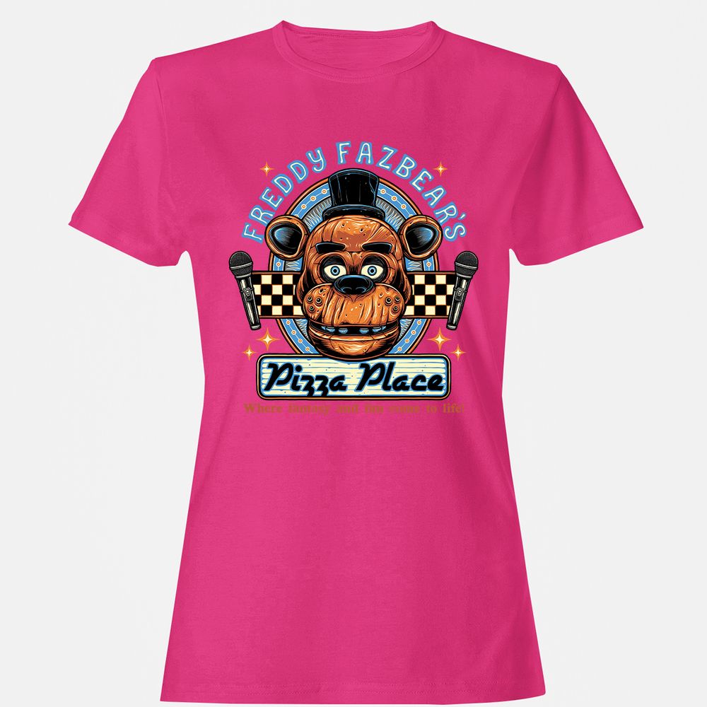 Women's T-Shirt - HUJNT77H - Heliconia - 6