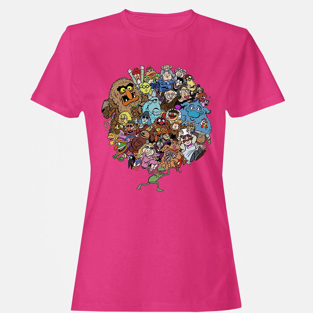 Women's T-Shirt - 4V6SHPYQ - Heliconia - 6