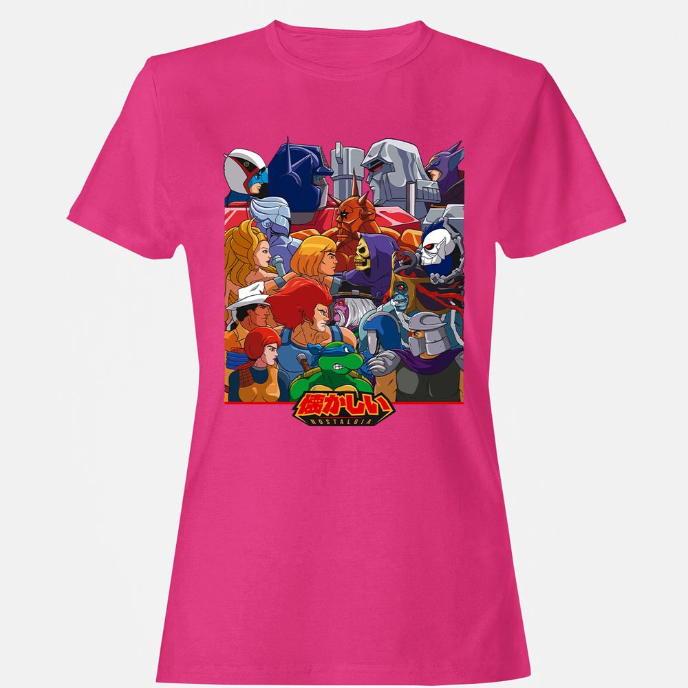 Women's T-Shirt - 4BKAL3WB - Heliconia - 6