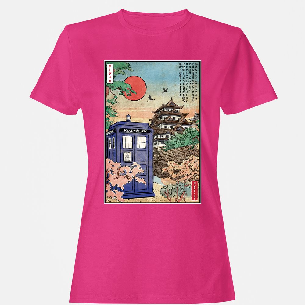 Women's T-Shirt - E193XH7Z - Heliconia - 6
