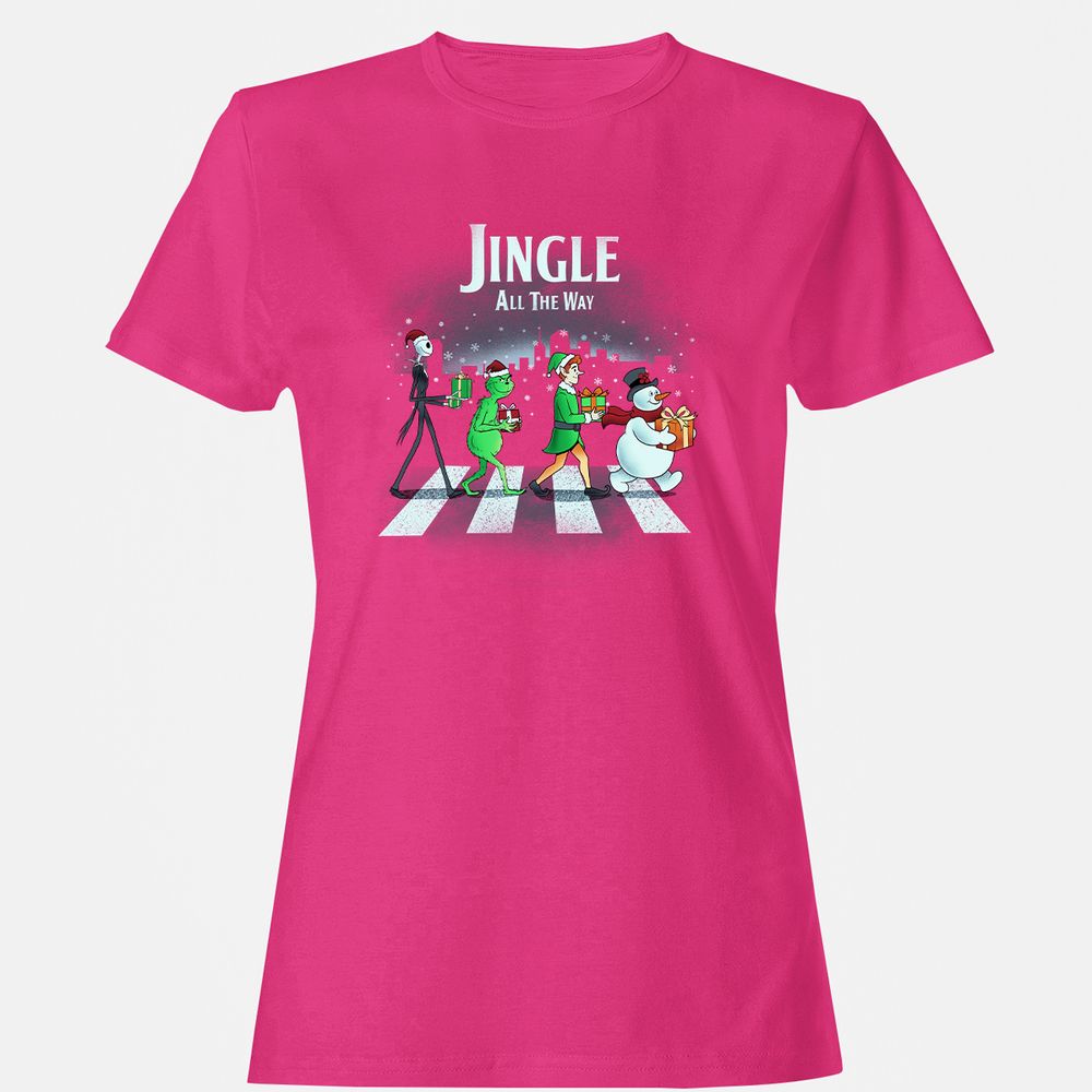Women's T-Shirt - B5JLG9MT - Heliconia - 6