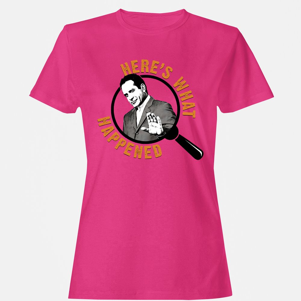 Women's T-Shirt - BNQ7UT5P - Heliconia - 6