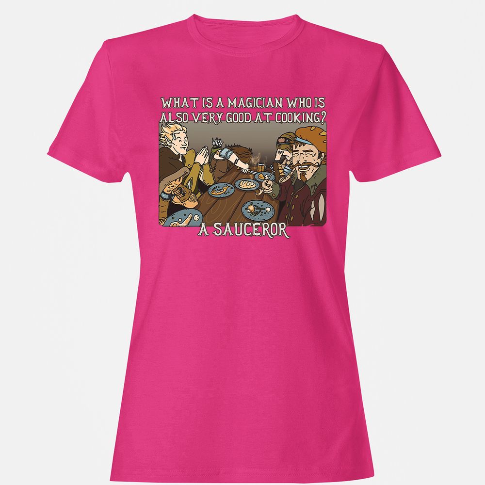 Women's T-Shirt - Q5VVEK9J - Heliconia - 6