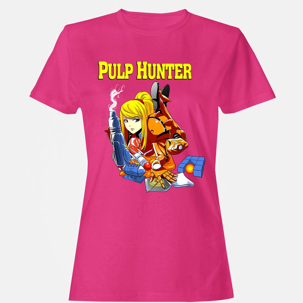 Women's T-Shirt - Q4HU9R7D - Heliconia - 6