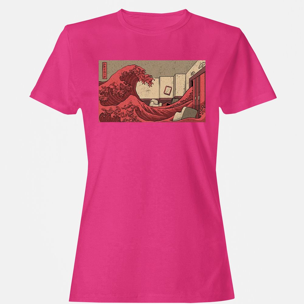 Women's T-Shirt - QAE655DL - Heliconia - 6