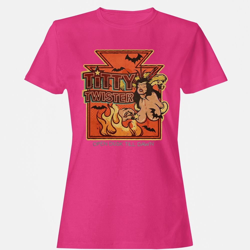 Women's T-Shirt - QAFDMJAM - Heliconia - 6