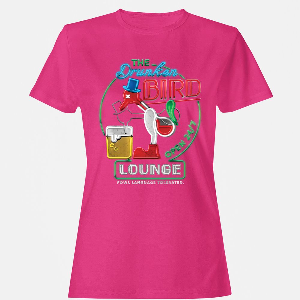 Women's T-Shirt - ZX9Q8BE3 - Heliconia - 6