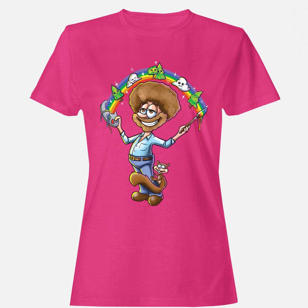 Women's T-Shirt - Z5VYS4F8 - Heliconia - 6