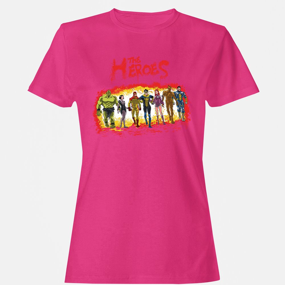 Women's T-Shirt - W5HHP1VY - Heliconia - 6