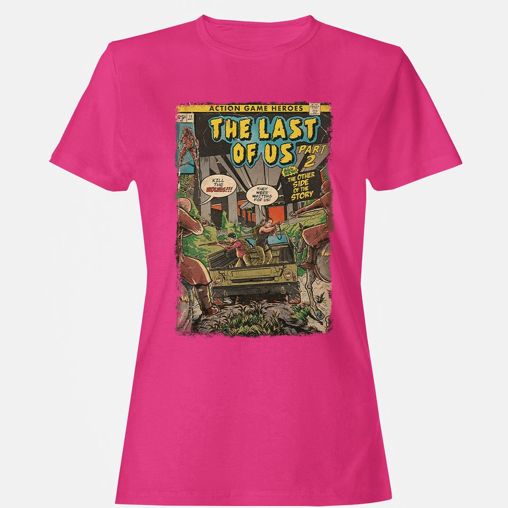 Women's T-Shirt - T7B1ZQJK - Heliconia - 6