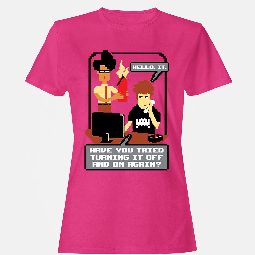Women's T-Shirt - H9ZNEF2Z - Heliconia - 6