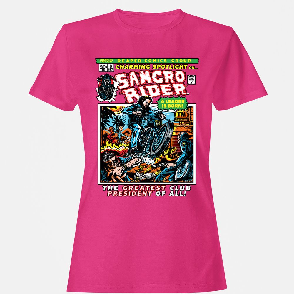 Women's T-Shirt - EL5B7R7E - Heliconia - 6