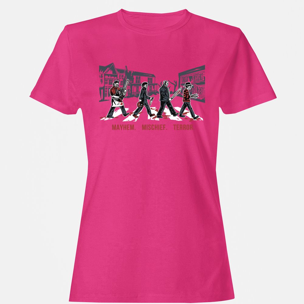 Women's T-Shirt - QEYV2LSL - Heliconia - 6