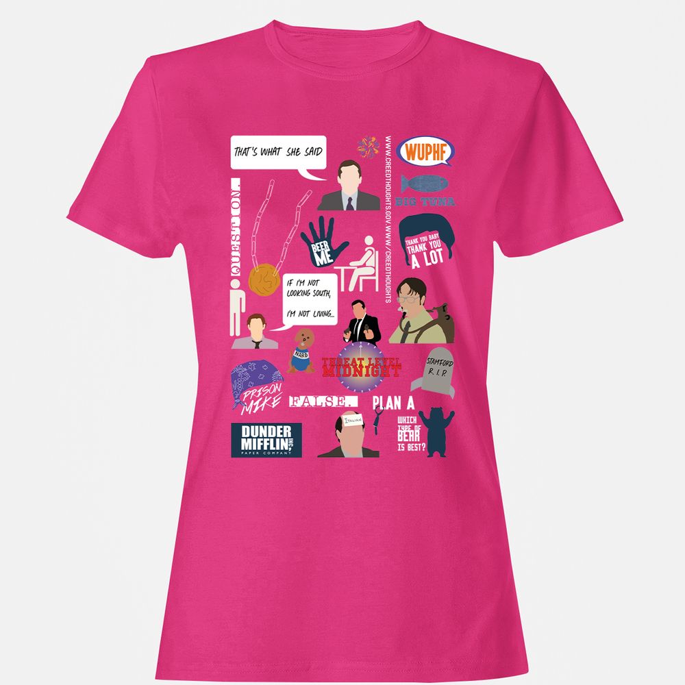 Women's T-Shirt - V92AYCAF - Heliconia - 6