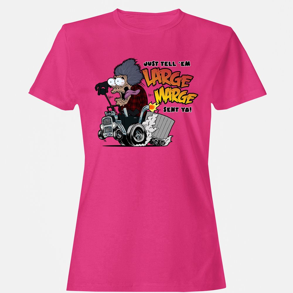 Women's T-Shirt - YK9JNHU8 - Heliconia - 6