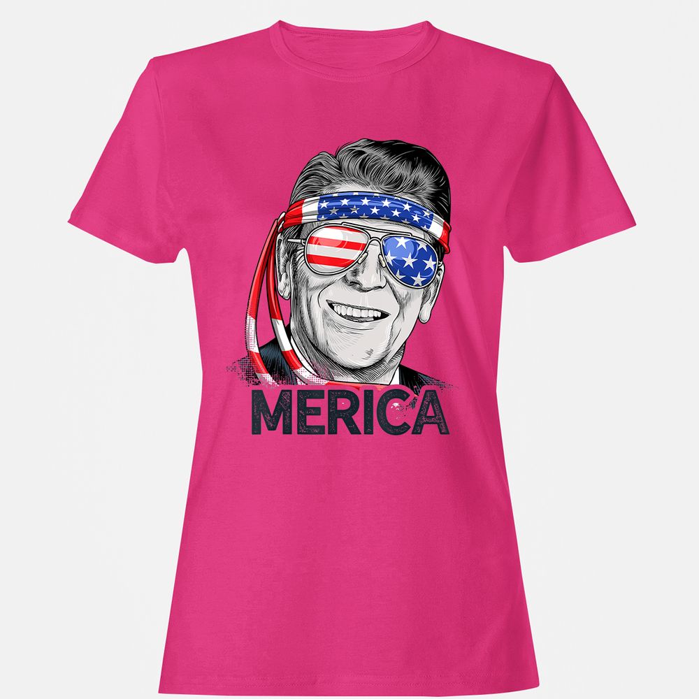 Women's T-Shirt - AK1J7R7L - Heliconia - 6