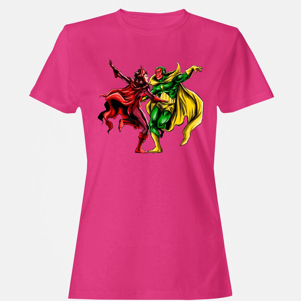 Women's T-Shirt - 9E1EVMBL - Heliconia - 6