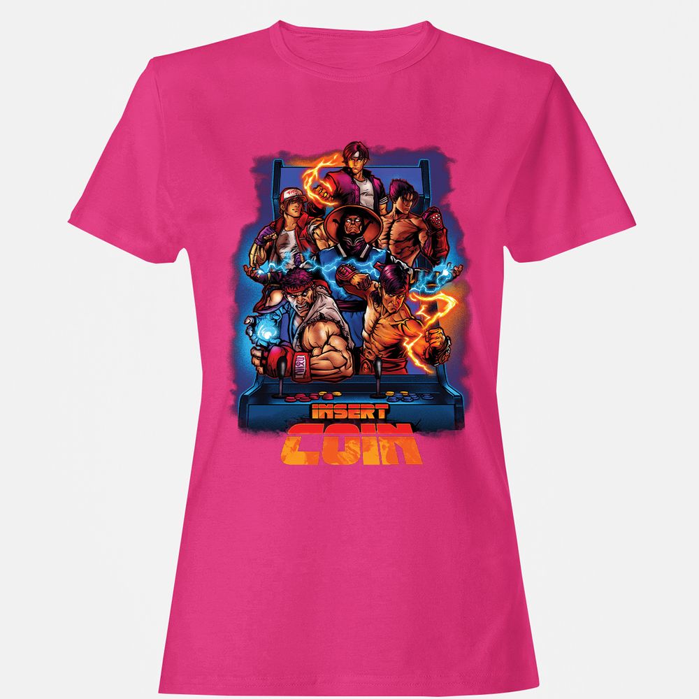 Women's T-Shirt - QB448NDV - Heliconia - 6