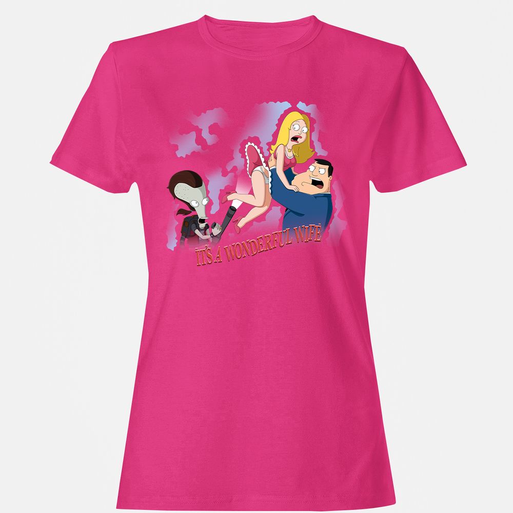 Women's T-Shirt - 6W54NQDN - Heliconia - 6