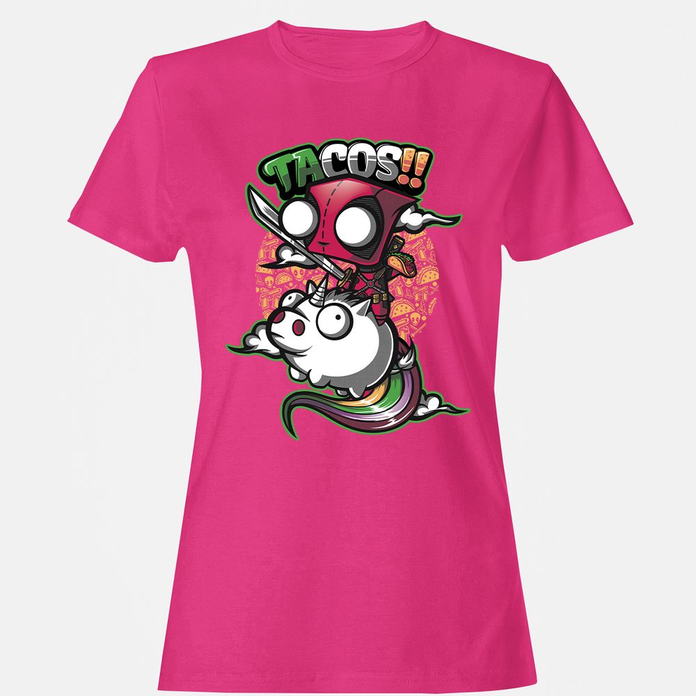 Women's T-Shirt - 6G4L61BW - Heliconia - 6