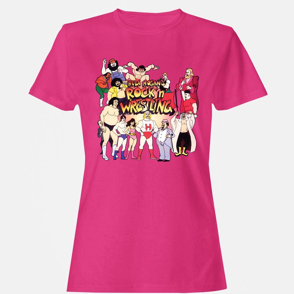 Women's T-Shirt - U8JVPBZP - Heliconia - 6