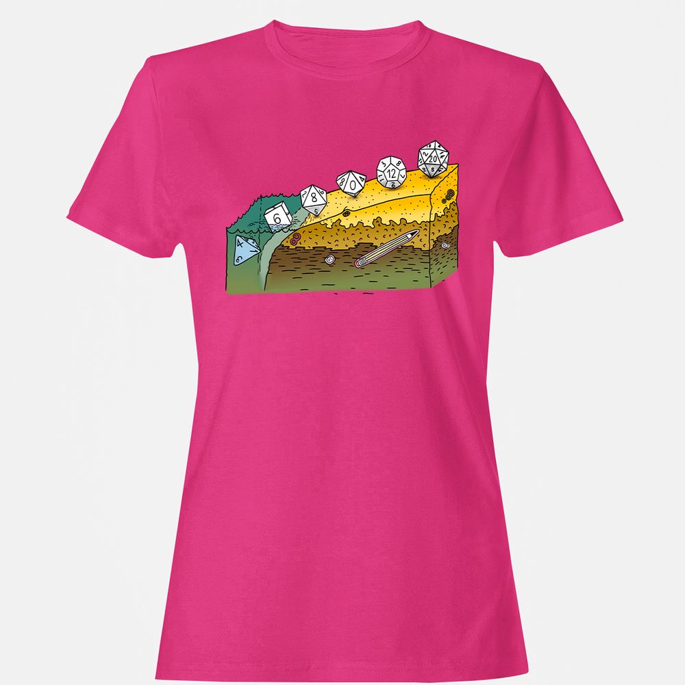 Women's T-Shirt - A1AQYJ8U - Heliconia - 6