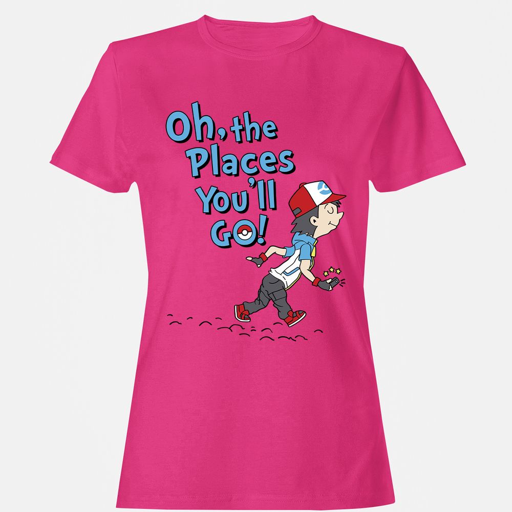 Women's T-Shirt - 1MPNH8FZ - Heliconia - 6