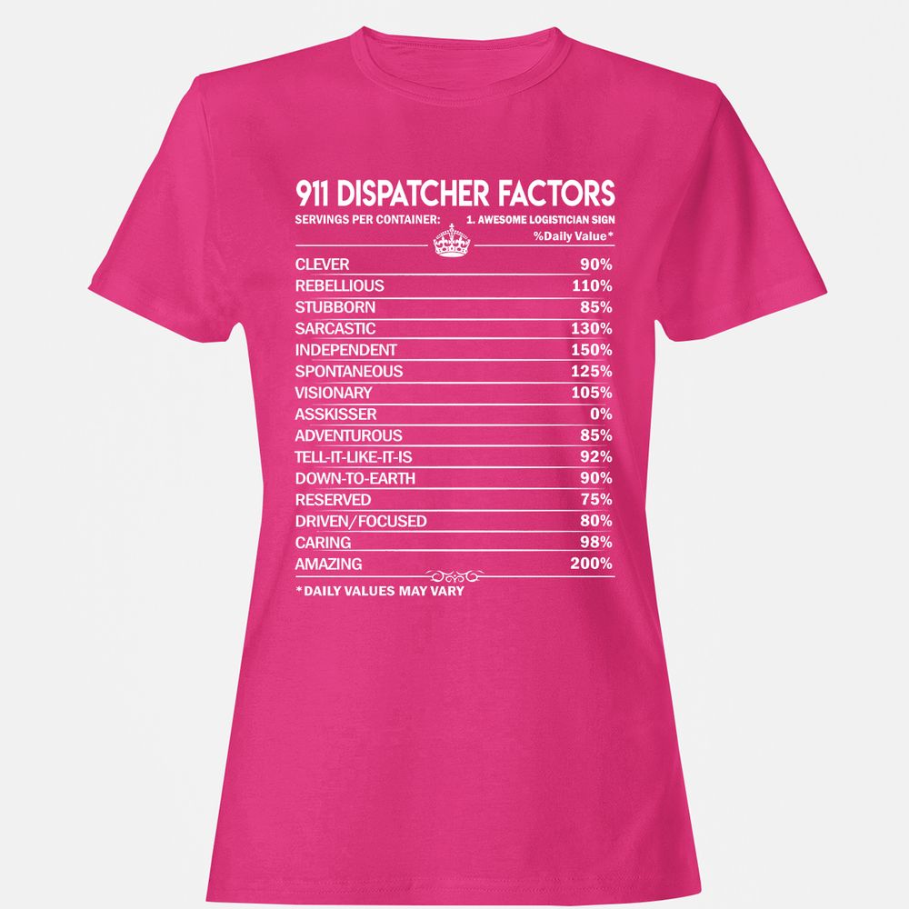 Women's T-Shirt - QPJH6QNC - Heliconia - 6