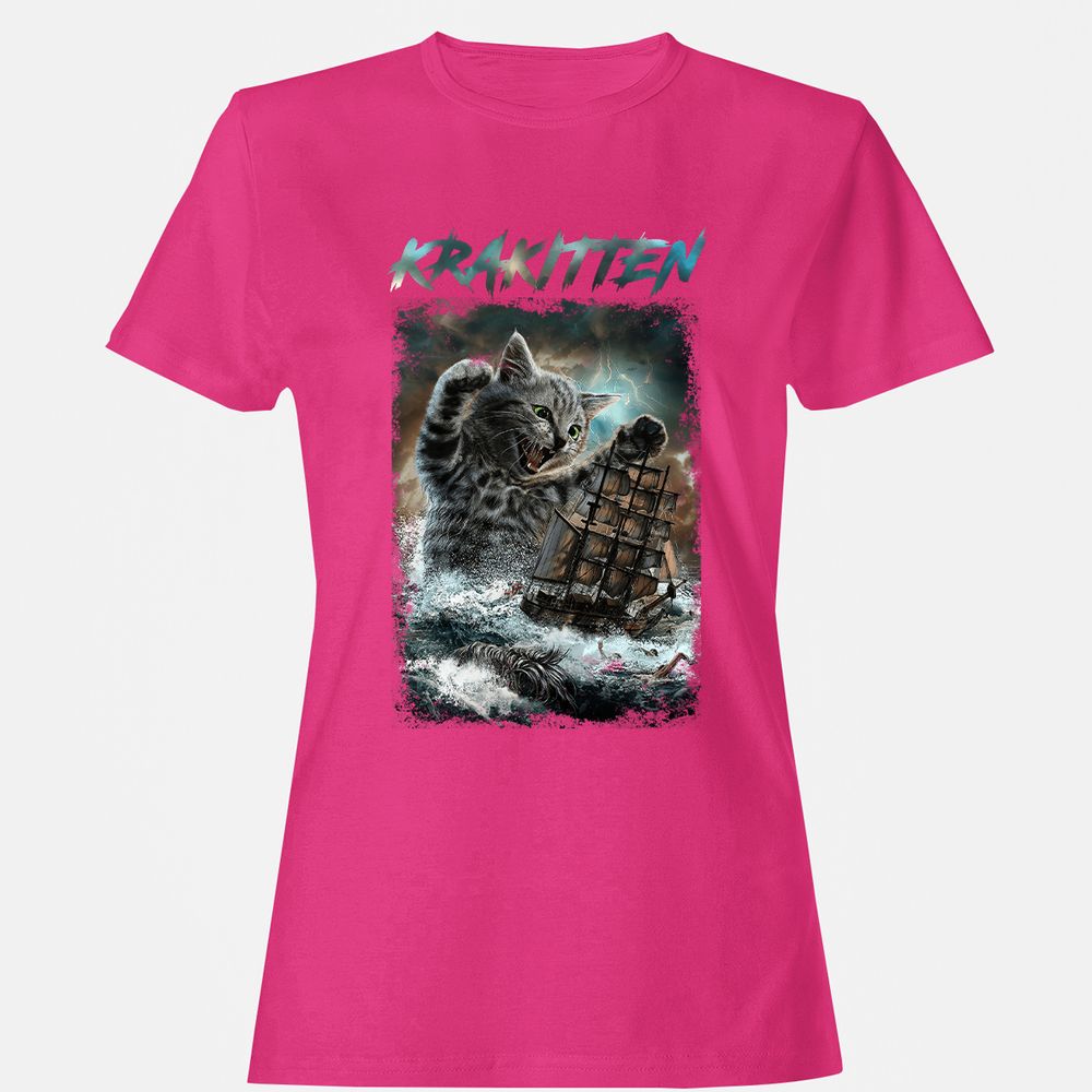 Women's T-Shirt - 9NCD9F6A - Heliconia - 6