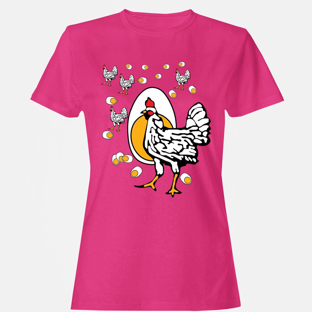 Women's T-Shirt - G9RF6LH1 - Heliconia - 6