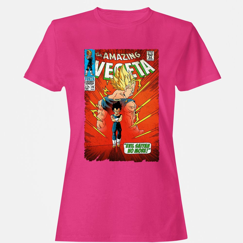 Women's T-Shirt - EEE9KW7Q - Heliconia - 6