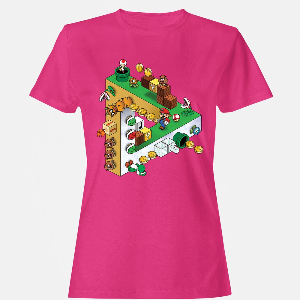 Women's T-Shirt - NYLFH8NJ - Heliconia - 6
