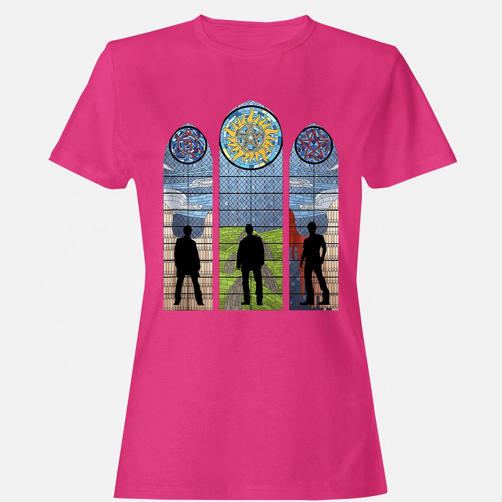 Women's T-Shirt - J7XWSB6Y - Heliconia - 6