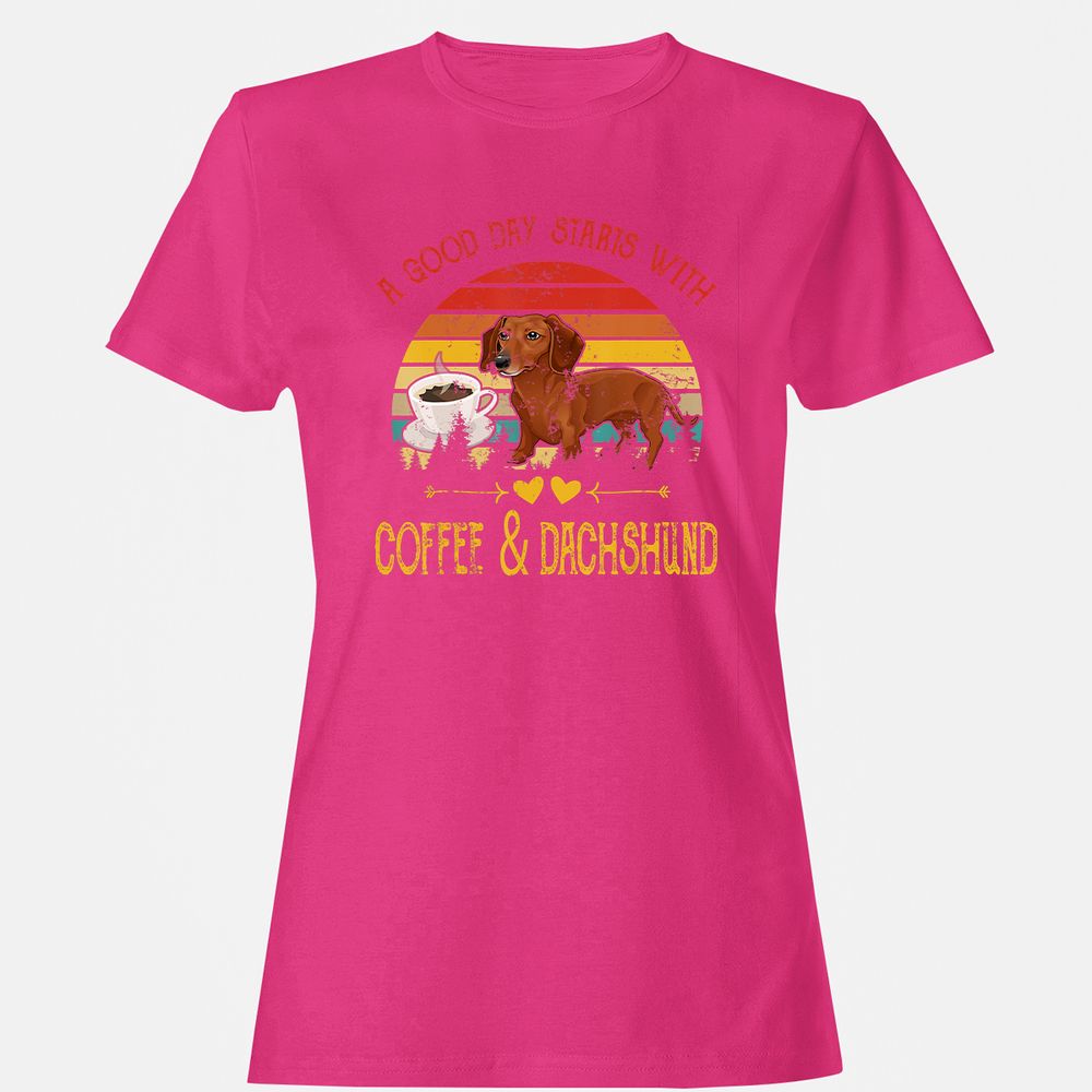 Women's T-Shirt - 8AG5WMEM - Heliconia - 6