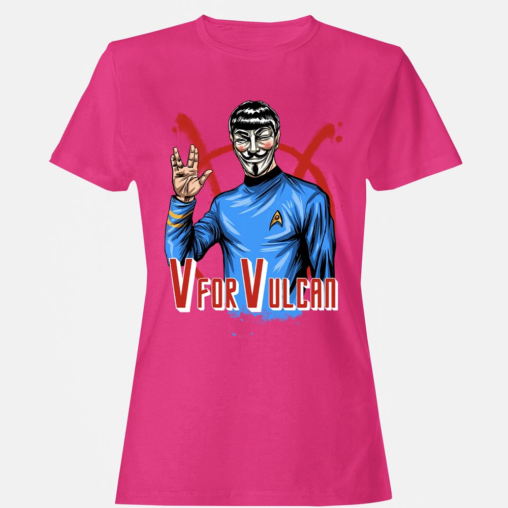 Women's T-Shirt - U5F81ZRQ - Heliconia - 6