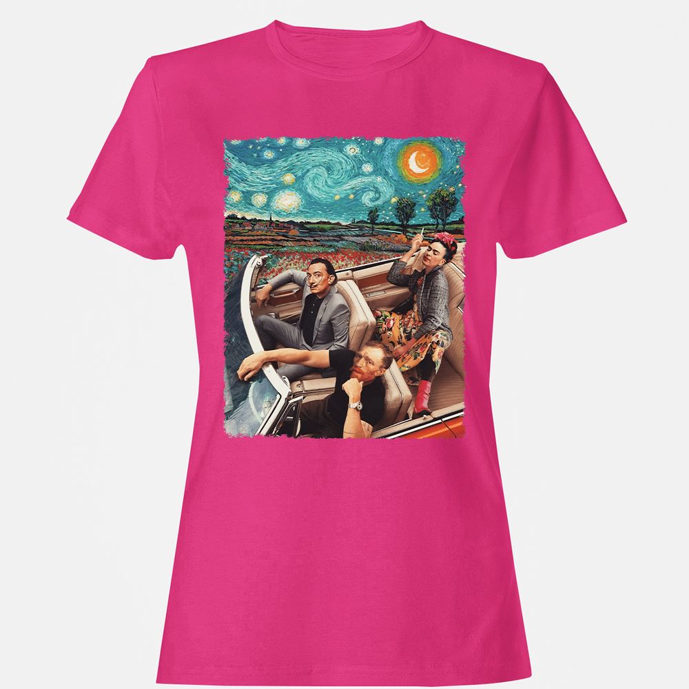 Women's T-Shirt - 74GEV9ZB - Heliconia - 6