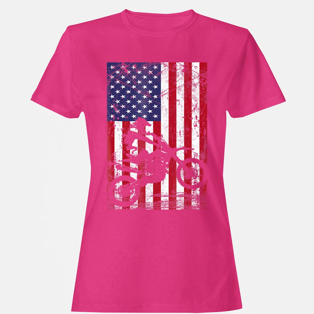 Women's T-Shirt - 5YTWTQGQ - Heliconia - 6