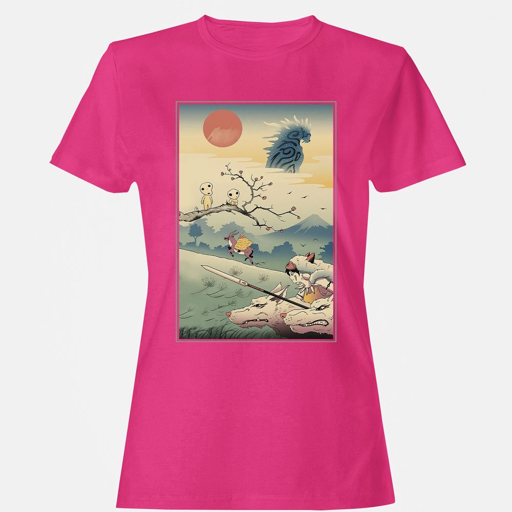 Women's T-Shirt - GEAAQ97V - Heliconia - 6