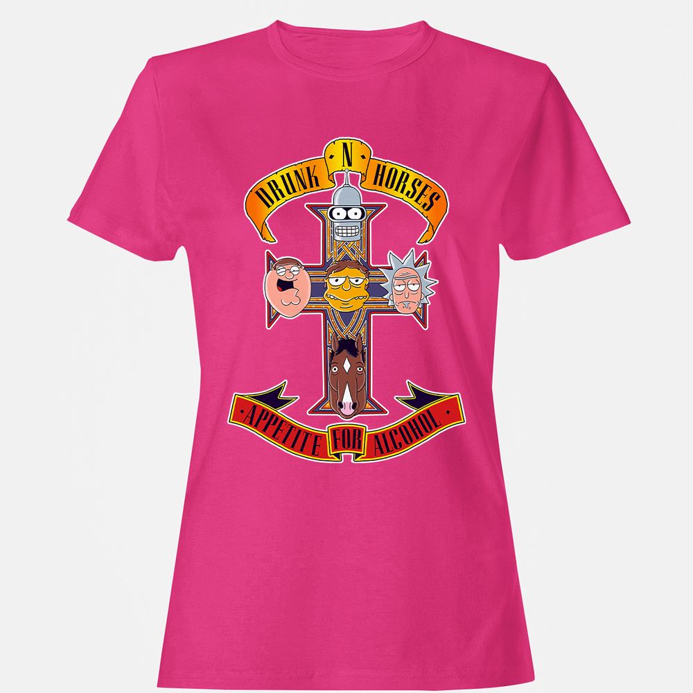 Women's T-Shirt - SHV1YSTU - Heliconia - 6