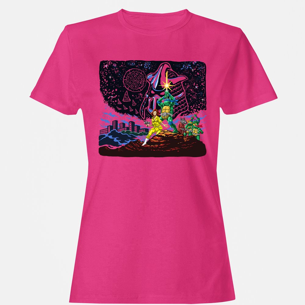 Women's T-Shirt - 4ZWF789H - Heliconia - 6