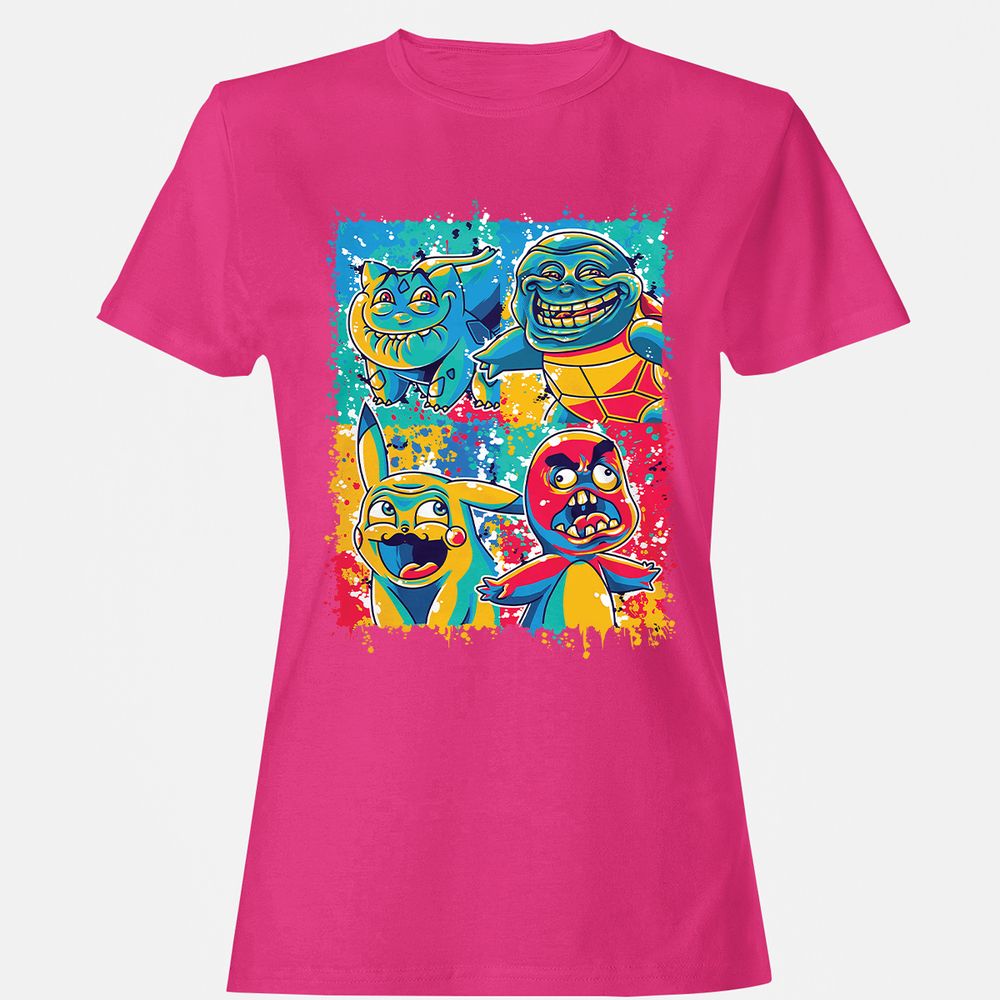 Women's T-Shirt - 7QLUWNXU - Heliconia - 6