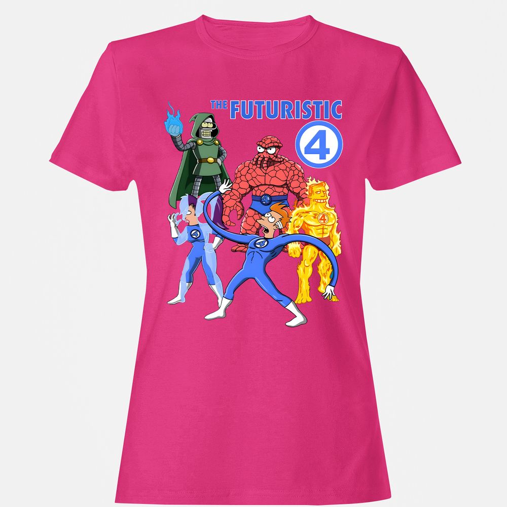 Women's T-Shirt - 5GA6KVRW - Heliconia - 6