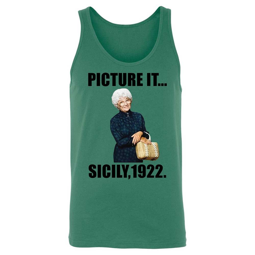 Unisex Jersey Tank - F1BDA2ST - Kelly - 6